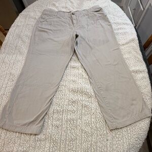 Avenue Men's Beige Chinos